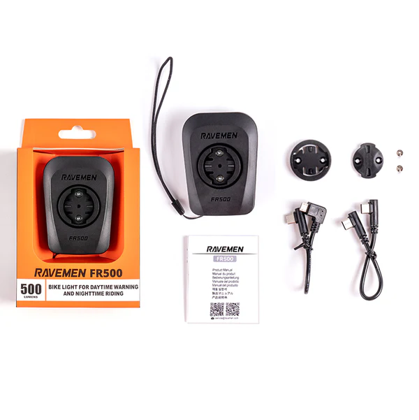 Iluminación delantera RAVEMEN FR 500