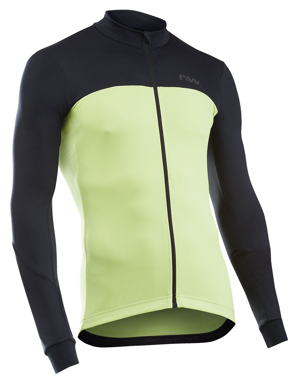 Maillot NORTHWAVE FORCE 2 Mangas Largas Amarillo/Negro