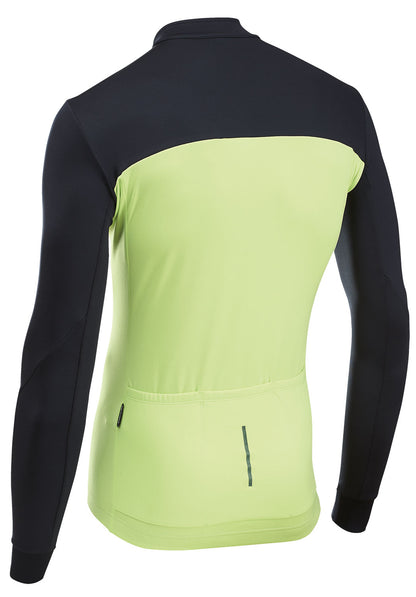 Maillot NORTHWAVE FORCE 2 Mangas Largas Amarillo/Negro