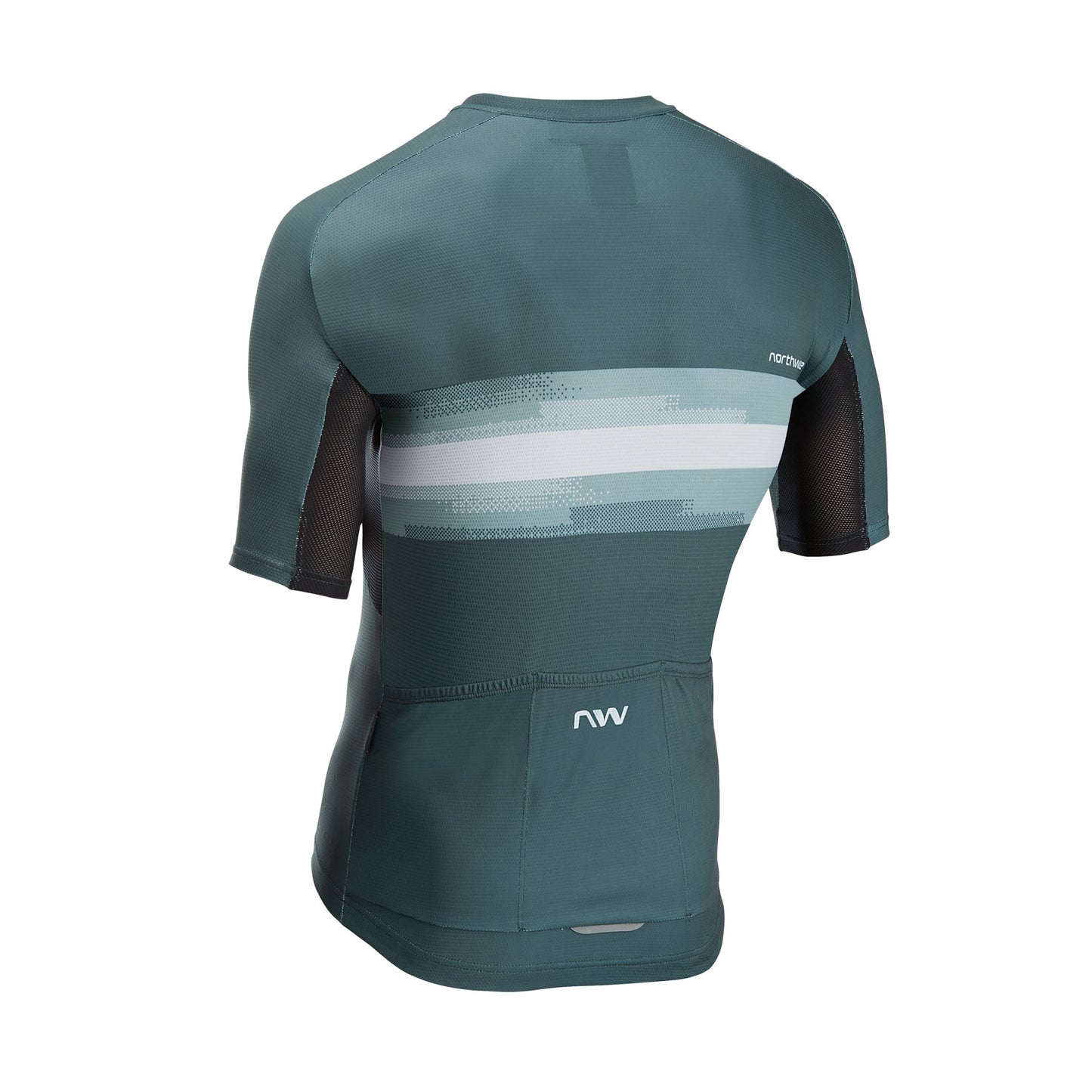 Maillot manga corta NORTHWAVE FORCE EVO Verde salvia/Gris