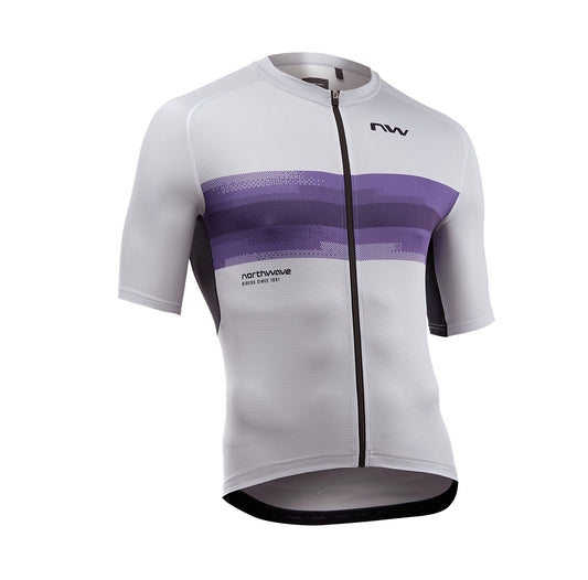 Maillot manga corta NORTHWAVE FORCE EVO Gris/Morado