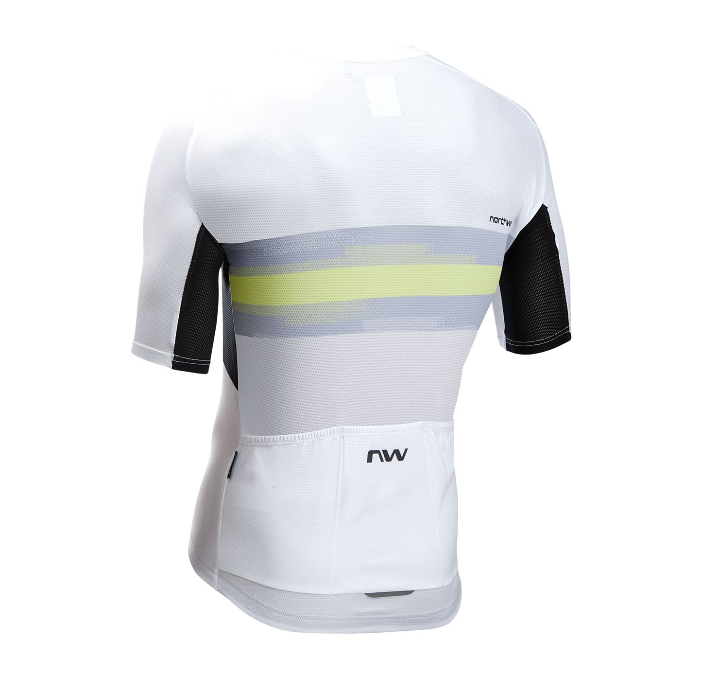 Maillot de manga corta NORTHWAVE FORCE EVO Blanco/Verde