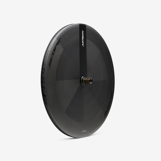 Rueda trasera lenticular SCOPE Artech Tubeless Ready (Centerlock) negra