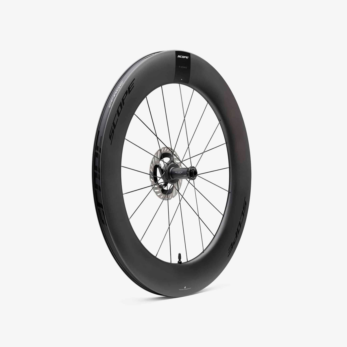 Rueda Delantera SCOPE Race R8.T Tubeless Ready (Centerlock) Negro