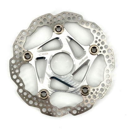 Disco flotante HOPE Centerlock plateado
