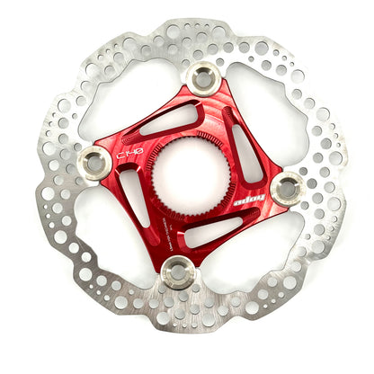 Disco flotante HOPE Centerlock rojo