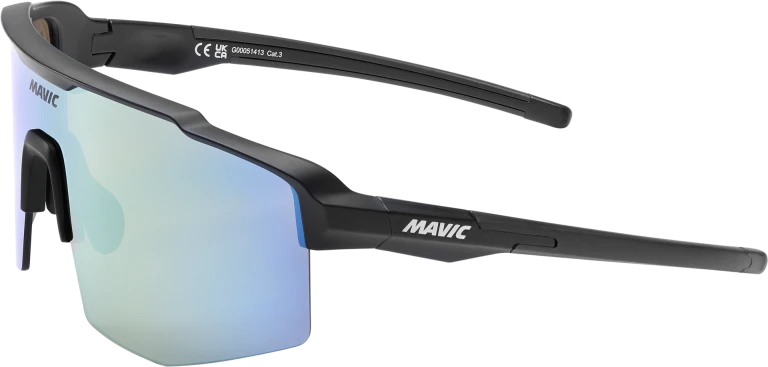 MAVIC MVS SHIELD Gafas Negro Oro/Lente Azul