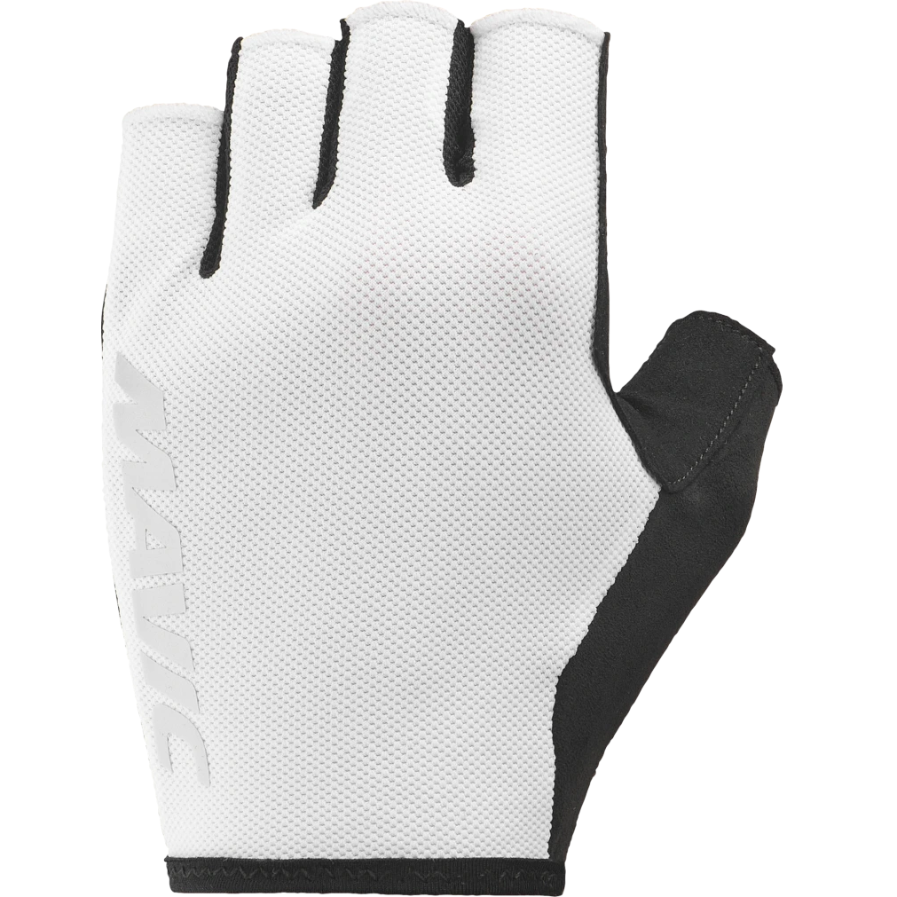 MAVIC ESSENTIAL PADDED Guantes cortos Blanco