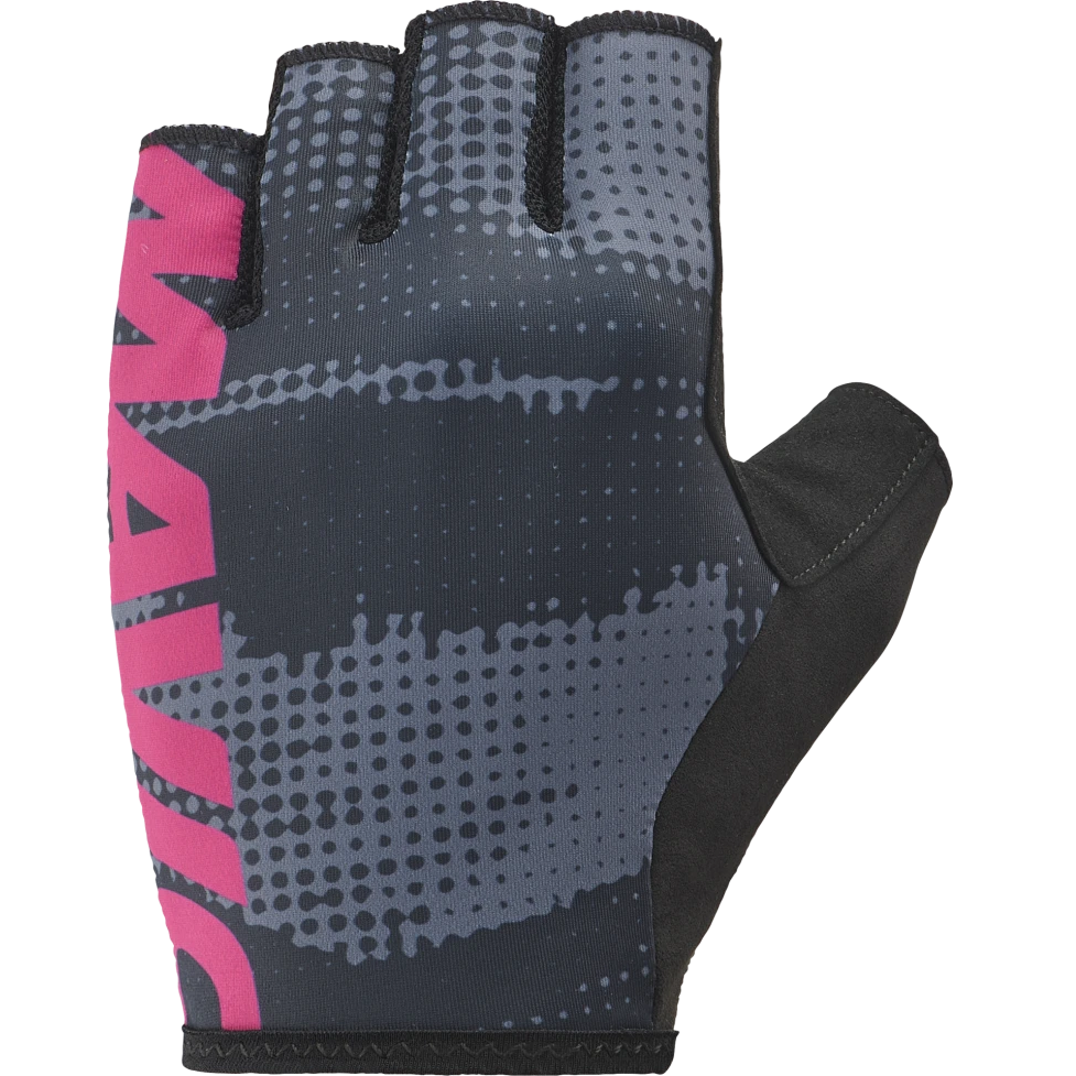MAVIC ESSENTIAL GUANTES CORTOS GRÁFICOS AColchados Gris/Rosa