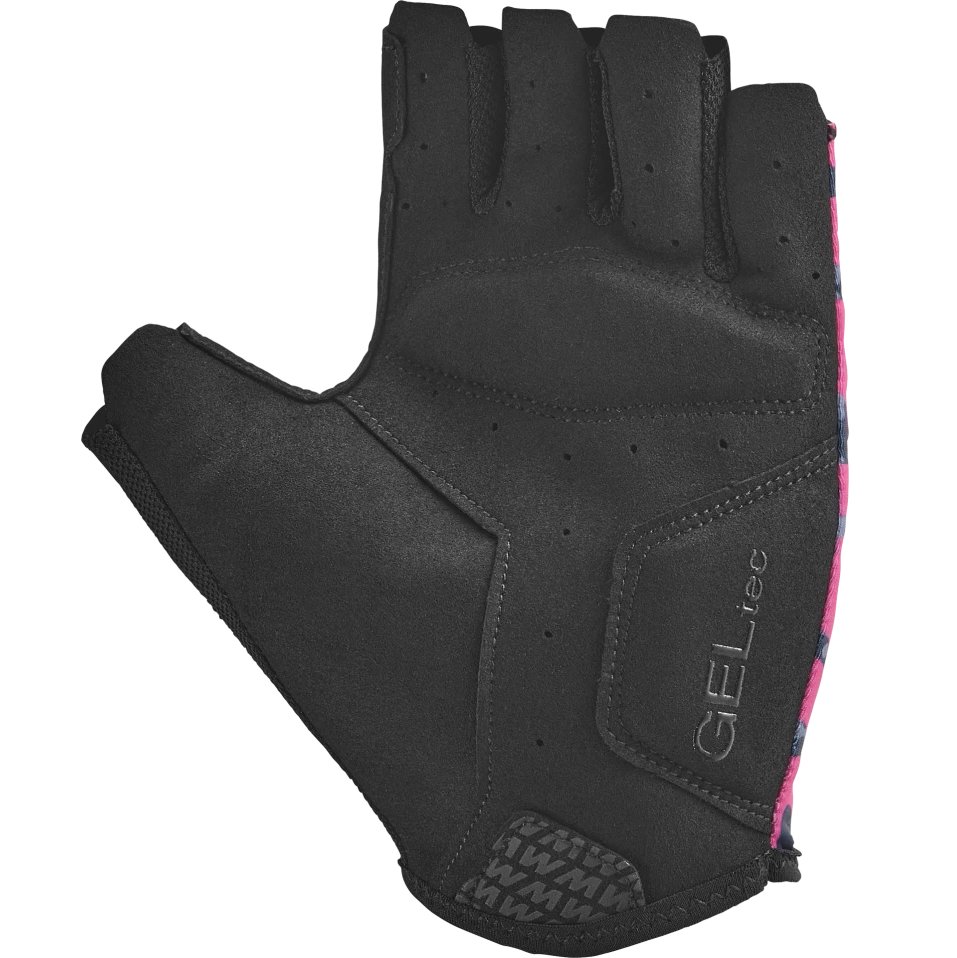 MAVIC ESSENTIAL GUANTES CORTOS GRÁFICOS AColchados Gris/Rosa