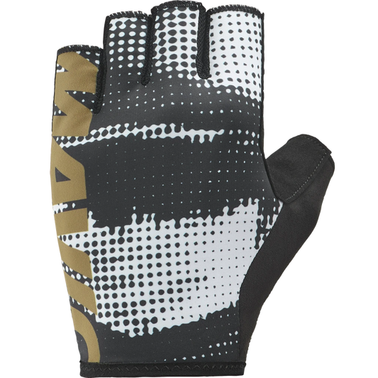 MAVIC ESSENTIAL GUANTES CORTOS GRÁFICOS AColchados Negro/Blanco