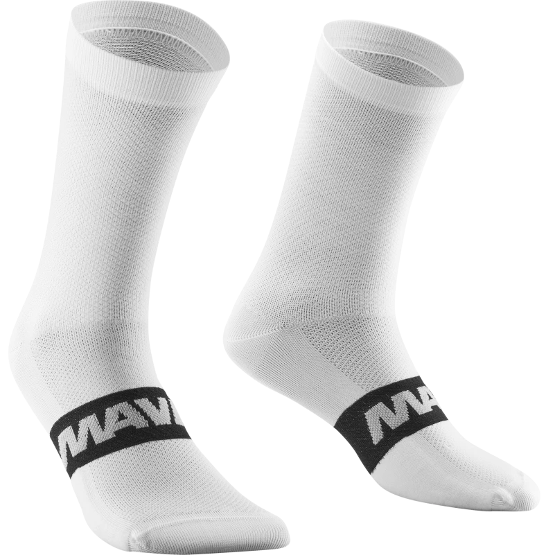 MAVIC ESSENTIAL MID Calcetines Blanco