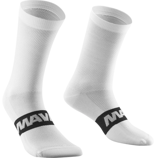 MAVIC ESSENTIAL MID Calcetines Blanco