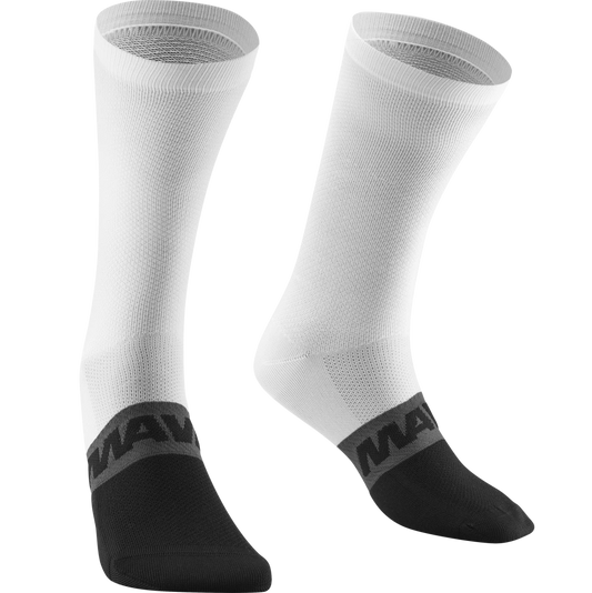 MAVIC ESSENTIAL HIGH Calcetines Blanco