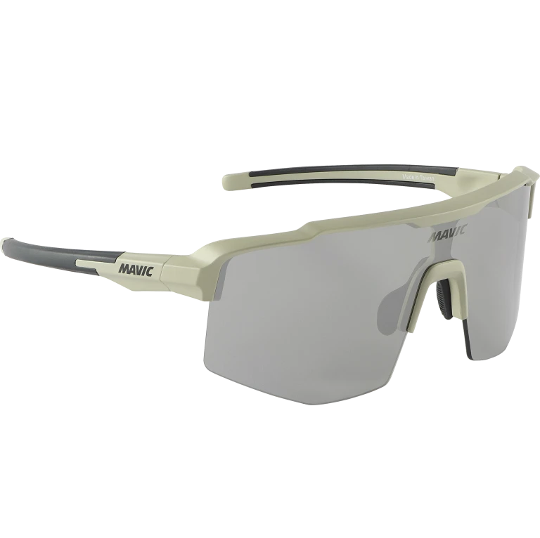 MAVIC MVS SHIELD Gafas Grises Lente Plateada