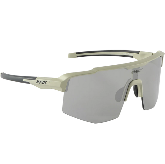 MAVIC MVS SHIELD Gafas Grises Lente Plateada