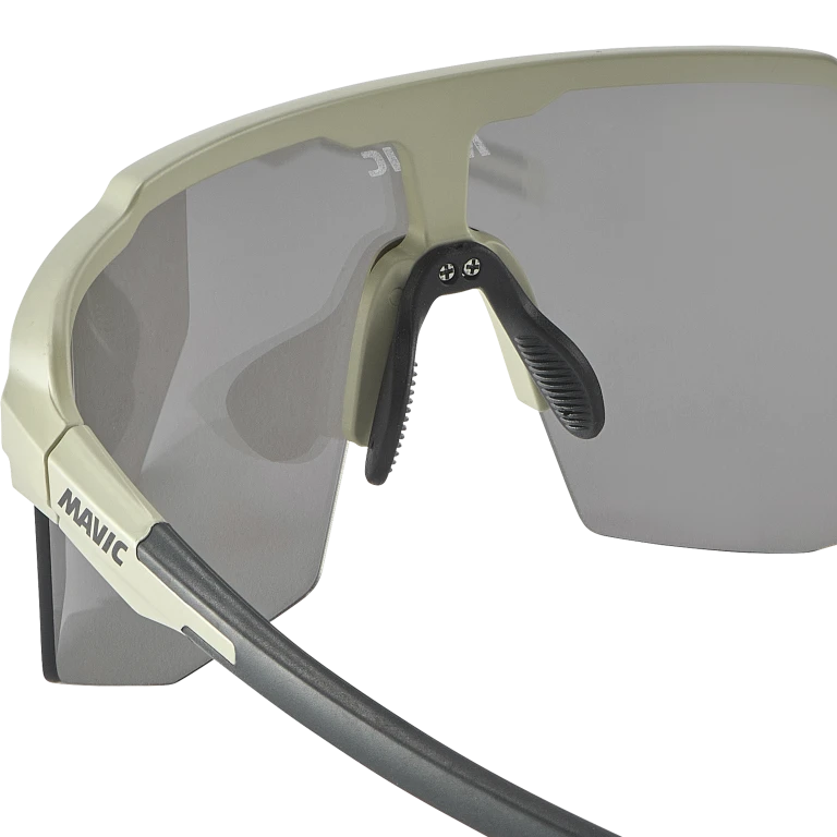 MAVIC MVS SHIELD Gafas Grises Lente Plateada