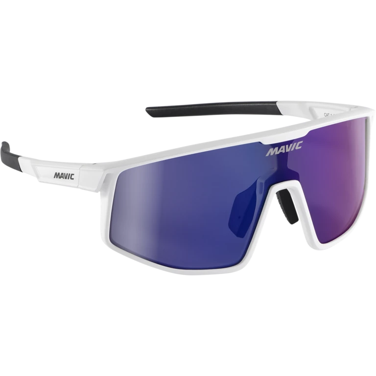 Gafas Mavic MVS Speedblast blancas con lente azul