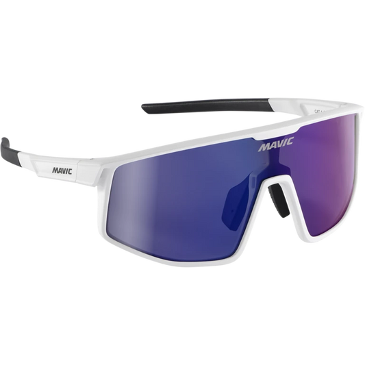 Gafas Mavic MVS Speedblast blancas con lente azul