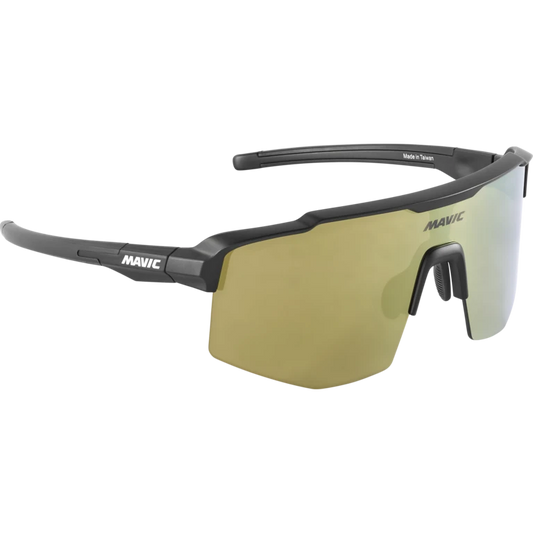 Gafas Mavic MVS Shield negras con lente dorada