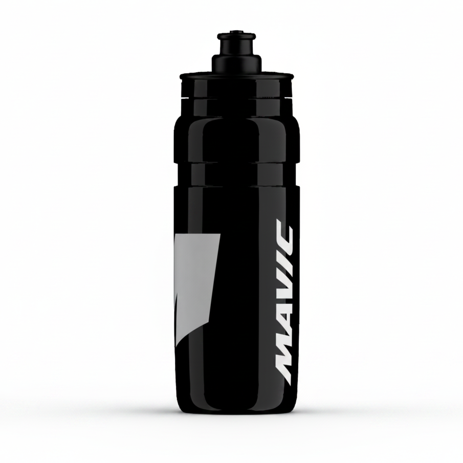 Botella de agua MAVIC ELITE FLY, negra (750ml)