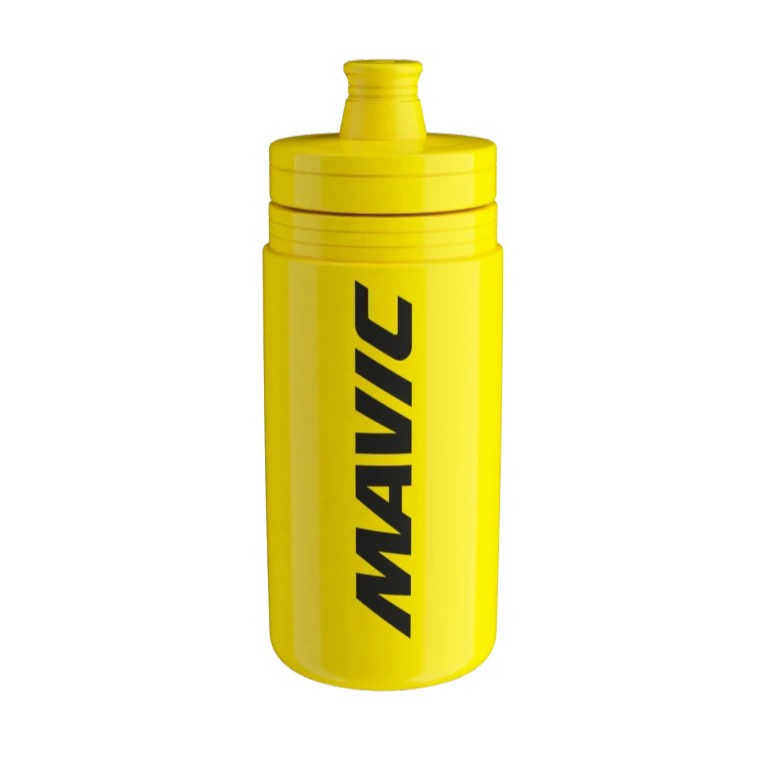 MAVIC ELITE KEBEA Botella de agua amarilla (550ml)