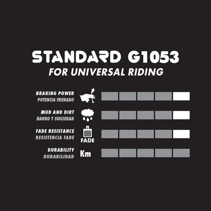 Pastillas Semimetálicas GALFER PERFORMANCE Formula Cura 4