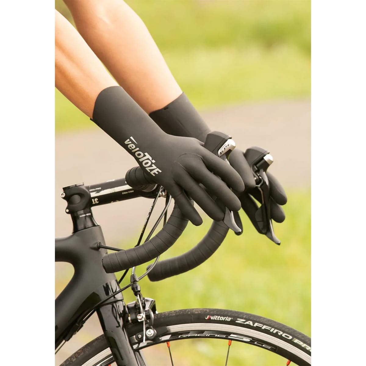 VELOTOZE NEOPRENE Guantes Negro/Blanco