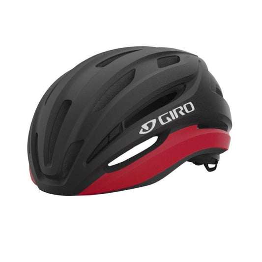 Casco de carretera GIRO ISODE II Negro mate/Rojo