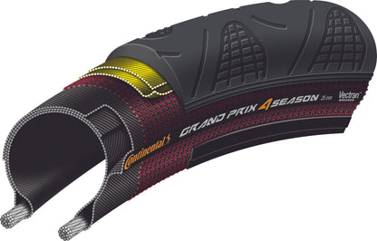 Neumático CONTINENTAL GRAND PRIX 4 SEASON TubeType negro