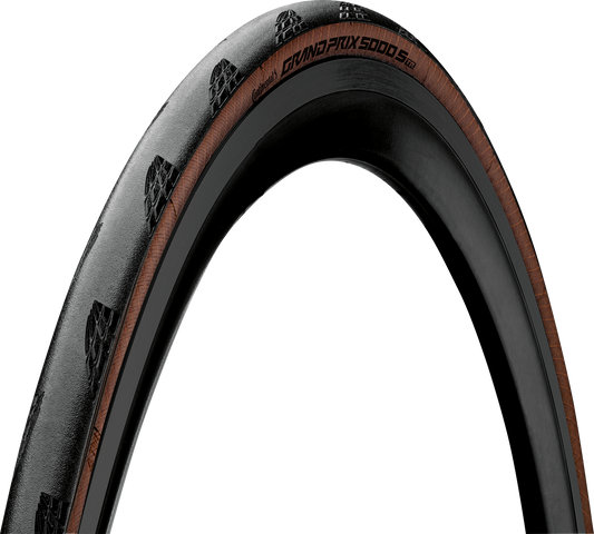 Neumático CONTINENTAL GRAND PRIX 5000 S TR 650x32b Tubeless Ready Negro/Marrón