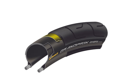 Neumático CONTINENTAL GRAND PRIX 700c TubeType Negro Anterior 2025