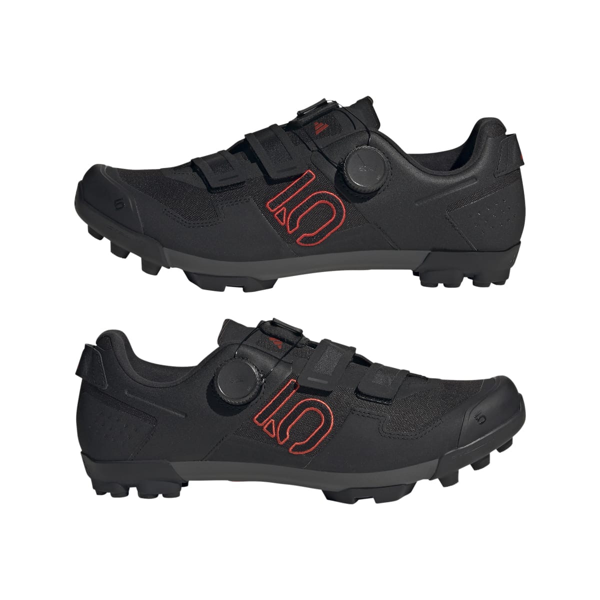 Zapatillas MTB ADIDAS FIVE TEN KESTREL BOA Negro/Rojo 2025