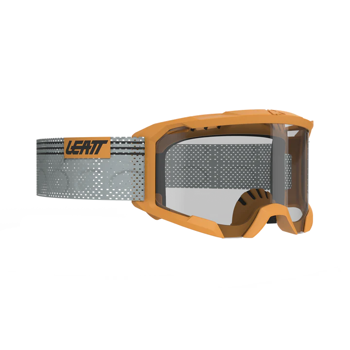 Máscara LEATT VELOCITY 4.0 MTB X-FLOW Yellow CLEAR 83 VLT