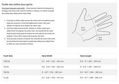 Guantes GIRO DND II Junior Azul