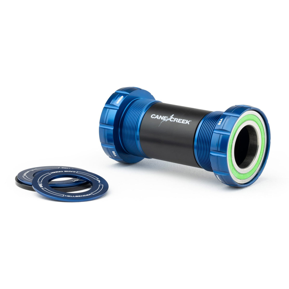 Pedalier CANE CREEK HELLBENDER 70 - BSA30 eje de 30 mm azul