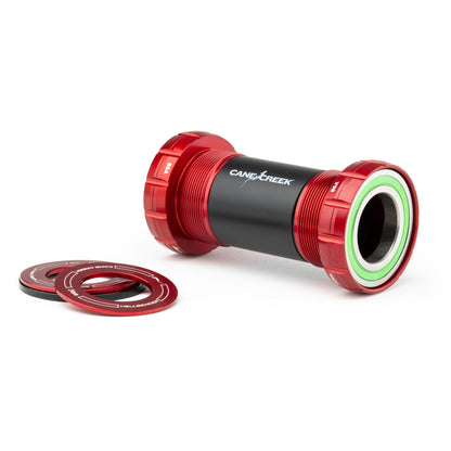 Caja de pedalier CANE CREEK HELLBENDER 70 - BSA30 para eje de 24 mm, roja