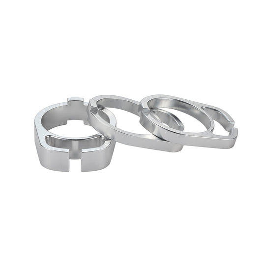 Kit de espaciadores CANE CREEK Interlock HCR 2x5mm 1x10mm plata