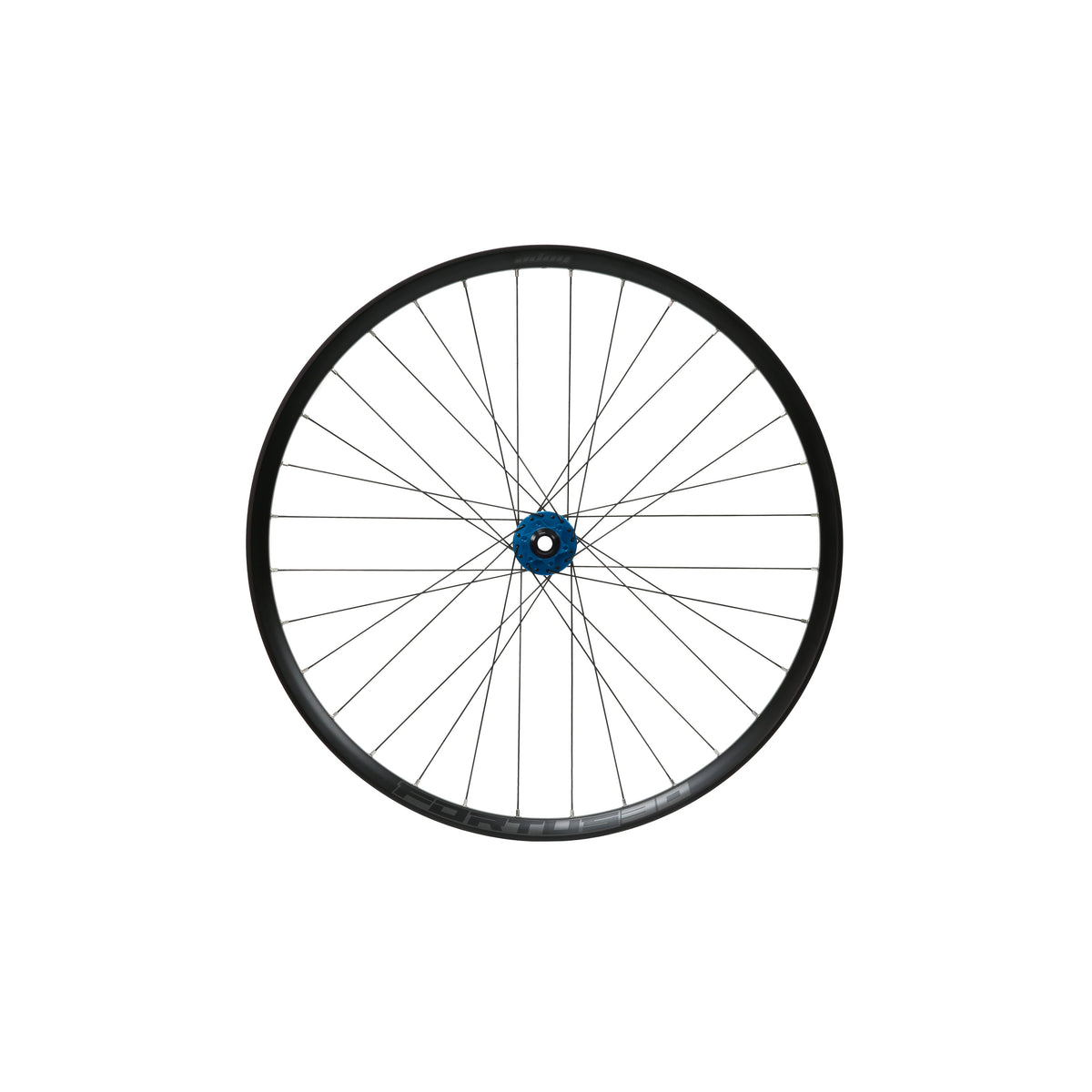 Rueda delantera HOPE Fortus 30 W de 26 pulgadas, buje Pro 5 azul