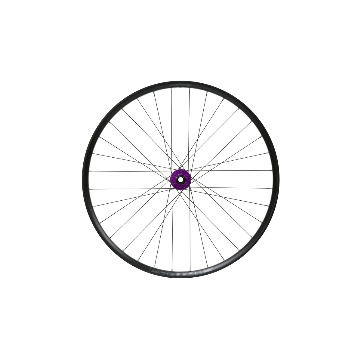 Rueda delantera HOPE Fortus 30 W SC de 27,5 pulgadas, buje Pro 5 morado