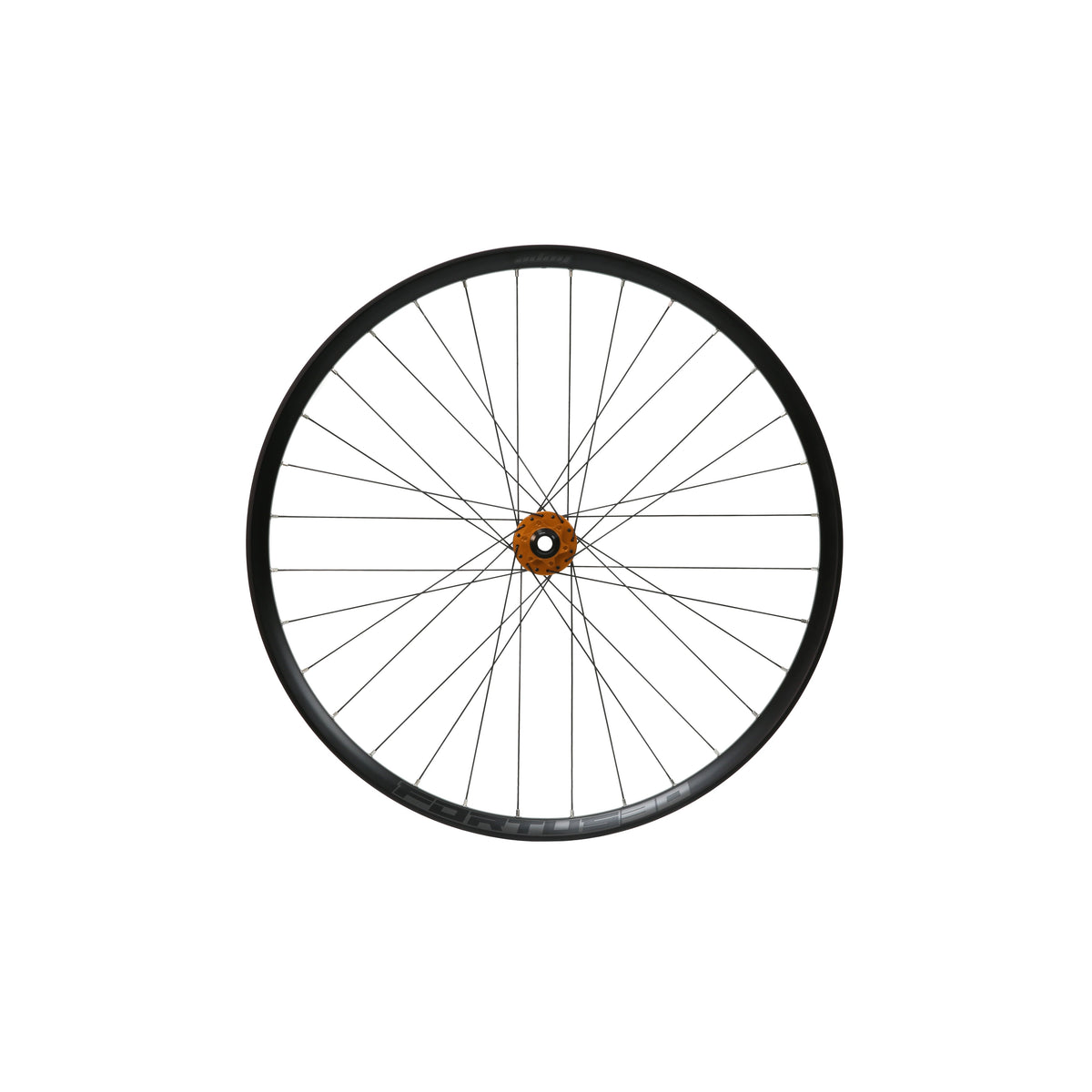 Rueda delantera HOPE Fortus 30 W de 29 pulgadas, buje Pro 5 naranja