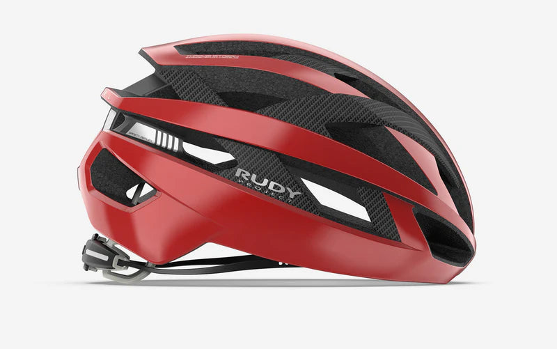 Casco de carretera RUDY PROJECT REBEL CARBON Rojo