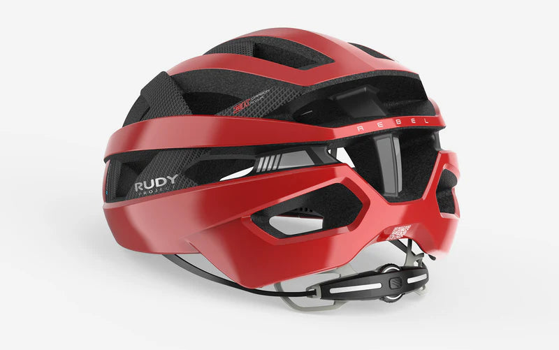 Casco de carretera RUDY PROJECT REBEL CARBON Rojo