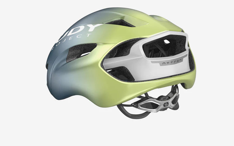 Casco de Carretera RUDY PROJECT NYTRON Azul/Verde Mate