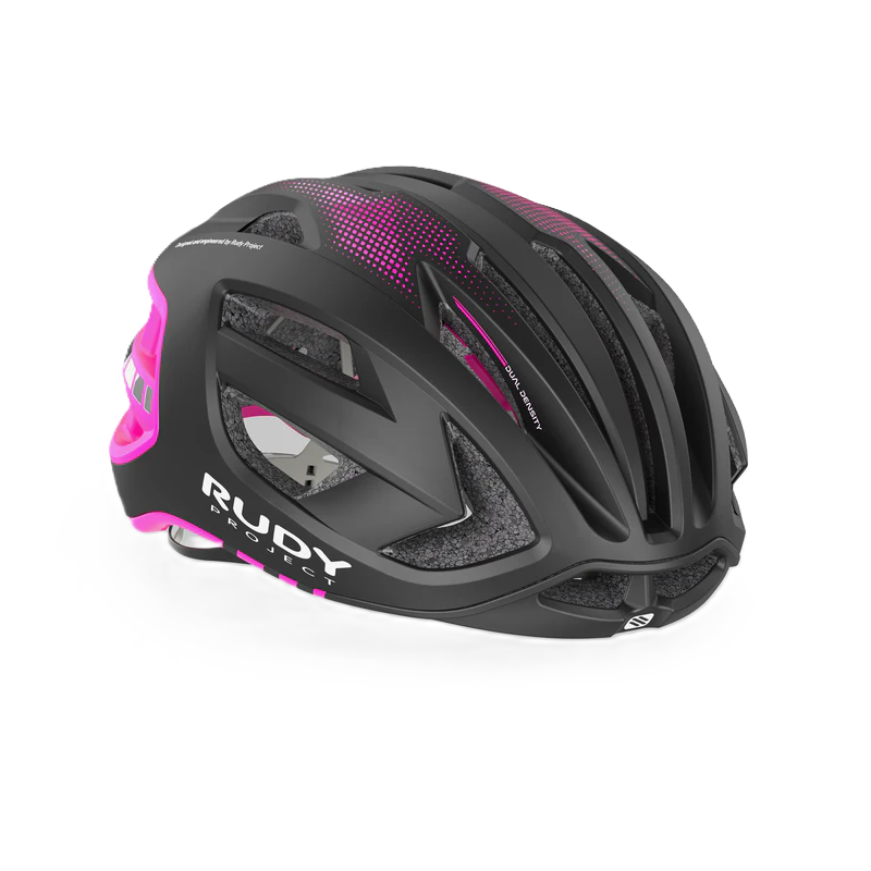 Casco de carretera RUDY PROJECT EGOS Negro/Rosa