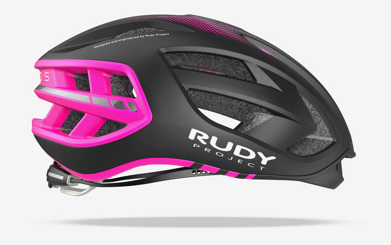 Casco de carretera RUDY PROJECT EGOS Negro/Rosa