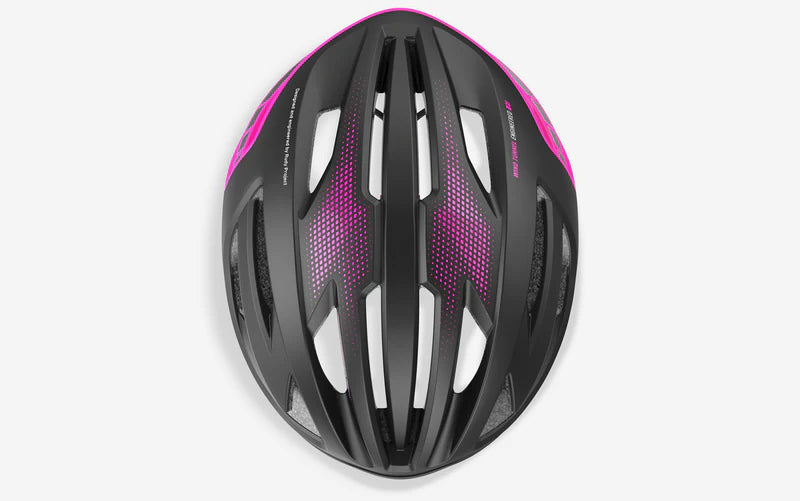 Casco de carretera RUDY PROJECT EGOS Negro/Rosa