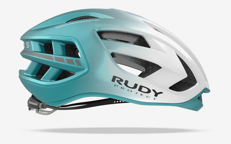 Casco de carretera RUDY PROJECT EGOS Esmeralda/Blanco