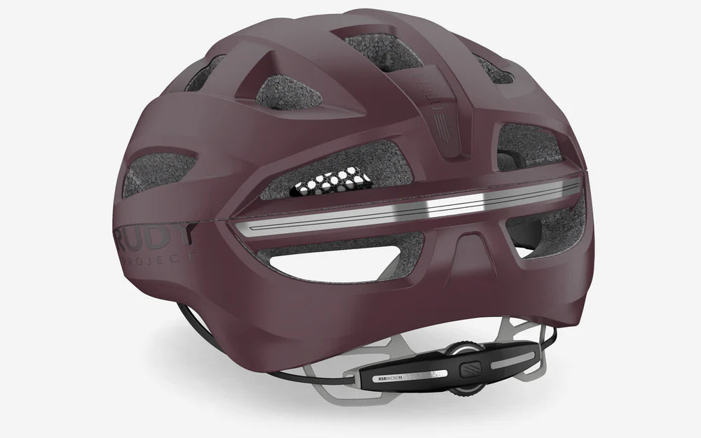 Casco de carretera RUDY PROJECT SKUDO Burdeos