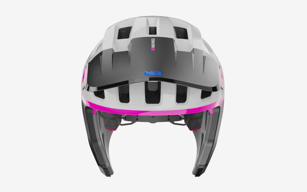 Casco MTB RUDY PROJECT TERRAFORM PRO Blanco/Rosa